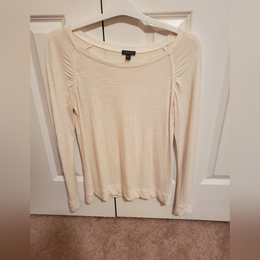 Lilla P longsleeve shirt, S, cream